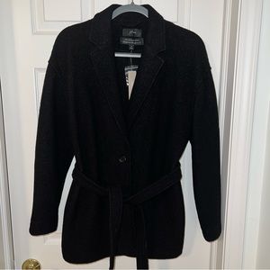J. Crew Black Belted Jacket